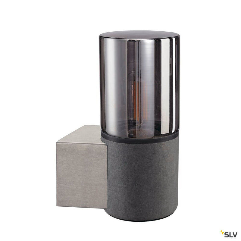 LISENNE, wall light, TC-(D,H,T,Q)SE, stone-grey, max. 23W
