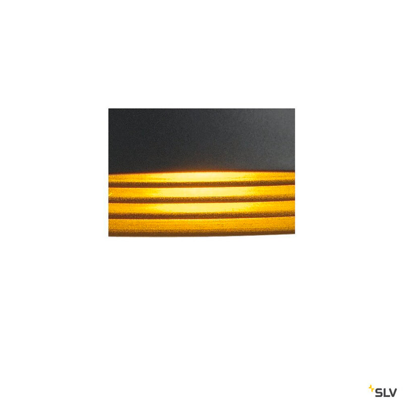 FORCHINI M PD-2, pendant, TC-(D,H,T,Q)SE, round, black/gold, Ø 40cm, max. 40W