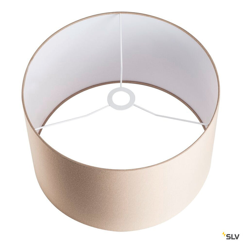 FENDA, lamp shade, round, beige, Ø/H 45.5/28 cm