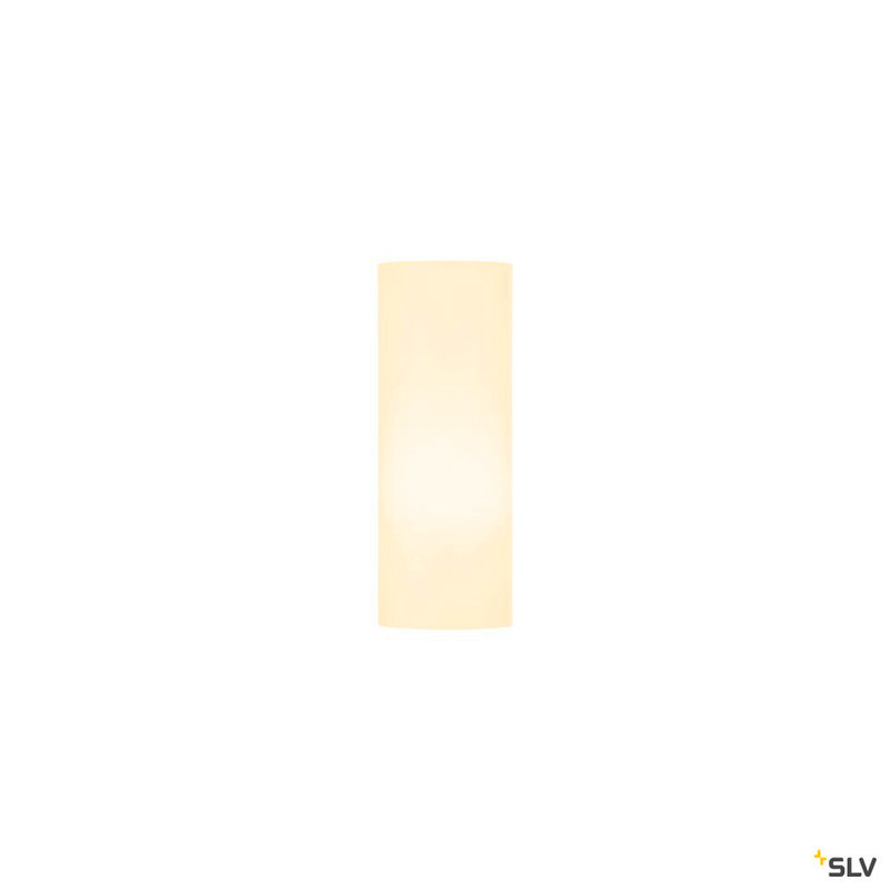 FENDA, lamp shade, round, white, Ø/H 15/40 cm