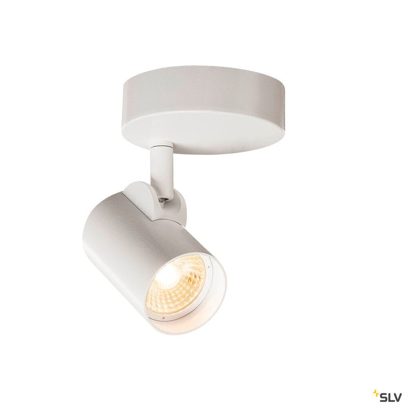 HELIA, wall and ceiling light, single-headed, LED, 3000K, 35°, white