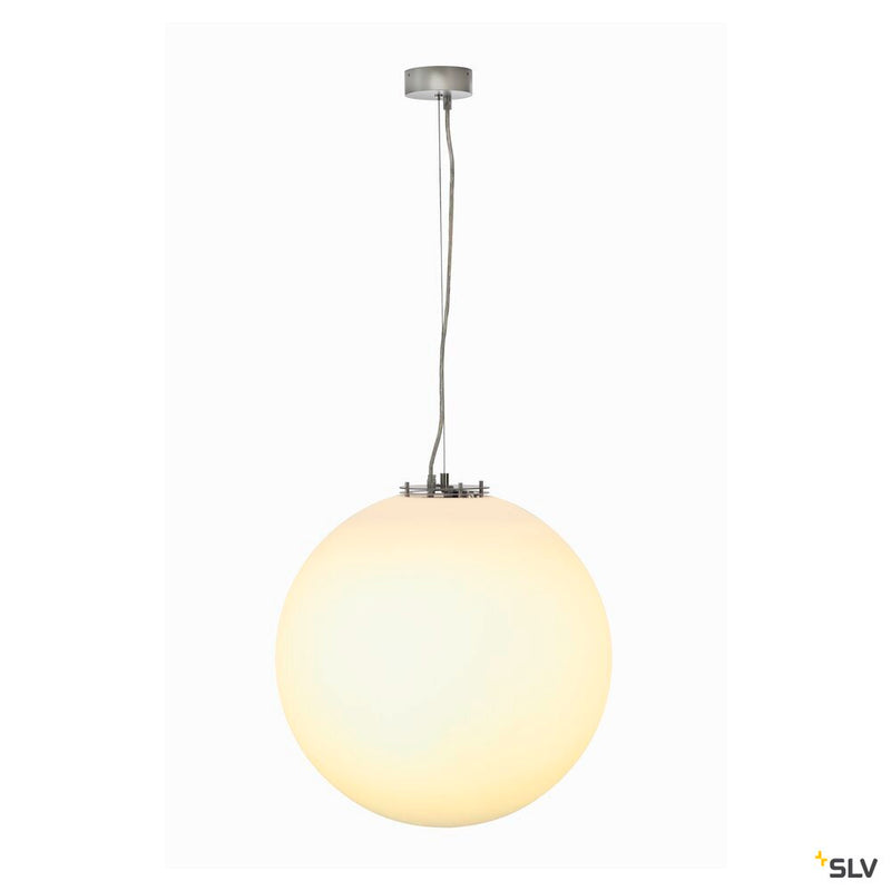 ROTOBALL 50, pendant, TC-TSE, silver-grey/white, Ø 50 cm, max. 24W