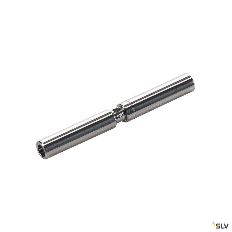 CABLE TENSIONER, for low-voltage cable system, chrome, 2 pieces