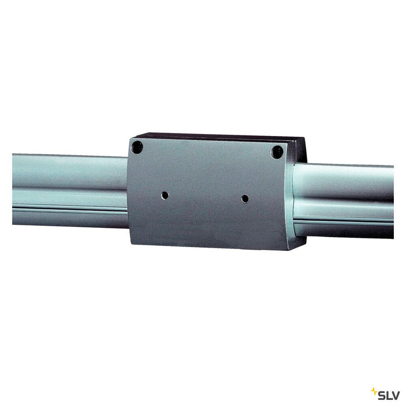 LONG CONNECTOR, for 240V track EASYTEC II, silver-grey