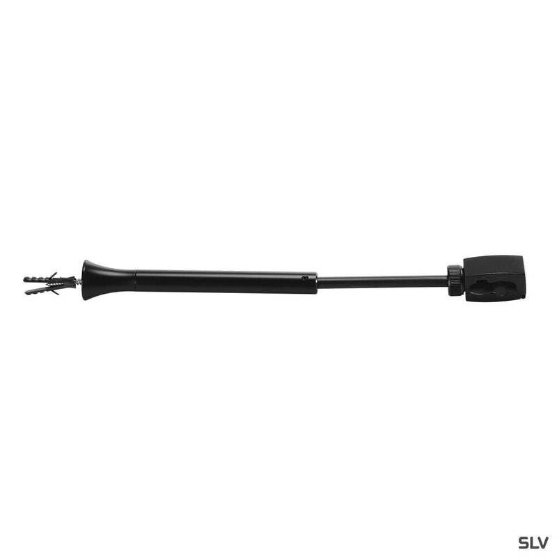 CEILING SUSPENSION, for 240V track EASYTEC II, black, flexible, 18-26cm
