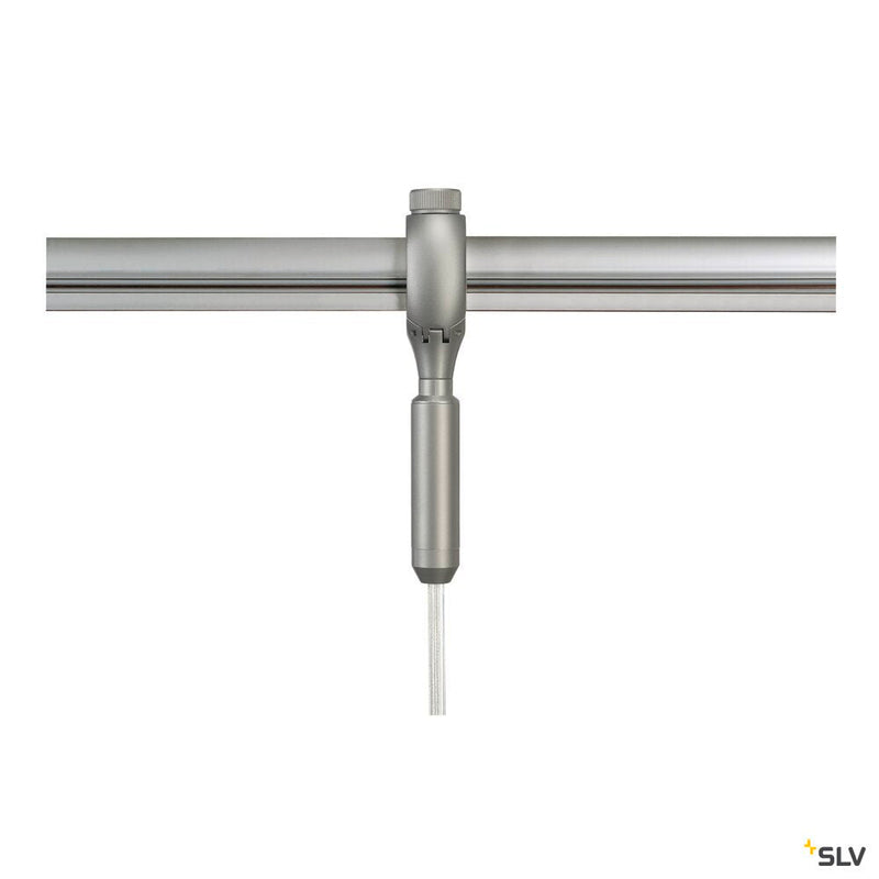 PENDANT ADAPTER, for 240V track EASYTEC II, silver-grey