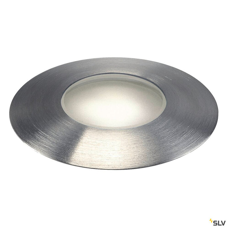 TRAIL-LITE 60, outdoor inground fitting, LED, 3000K, IP65, stainless steel 316, frosted glass insert