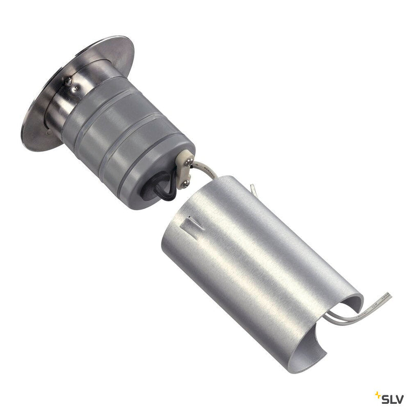 TRAIL-LITE 60, outdoor inground fitting, LED, 3000K, IP65, stainless steel 316, frosted glass insert