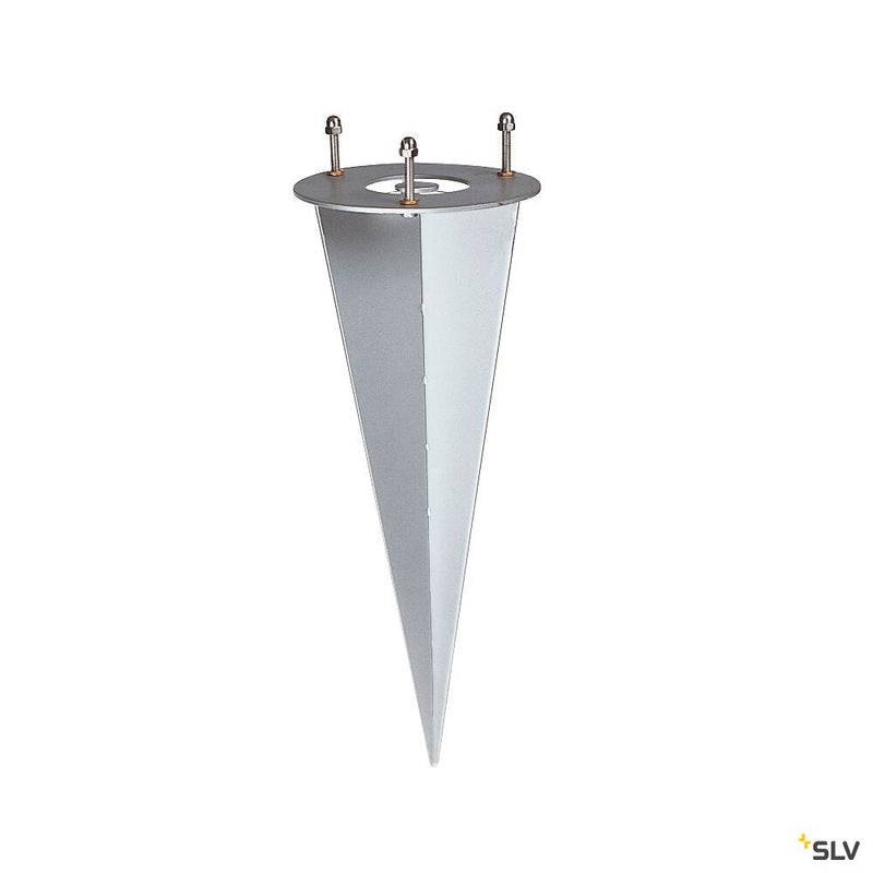 EARTH SPIKE, for garden luminaires, galvanised steel