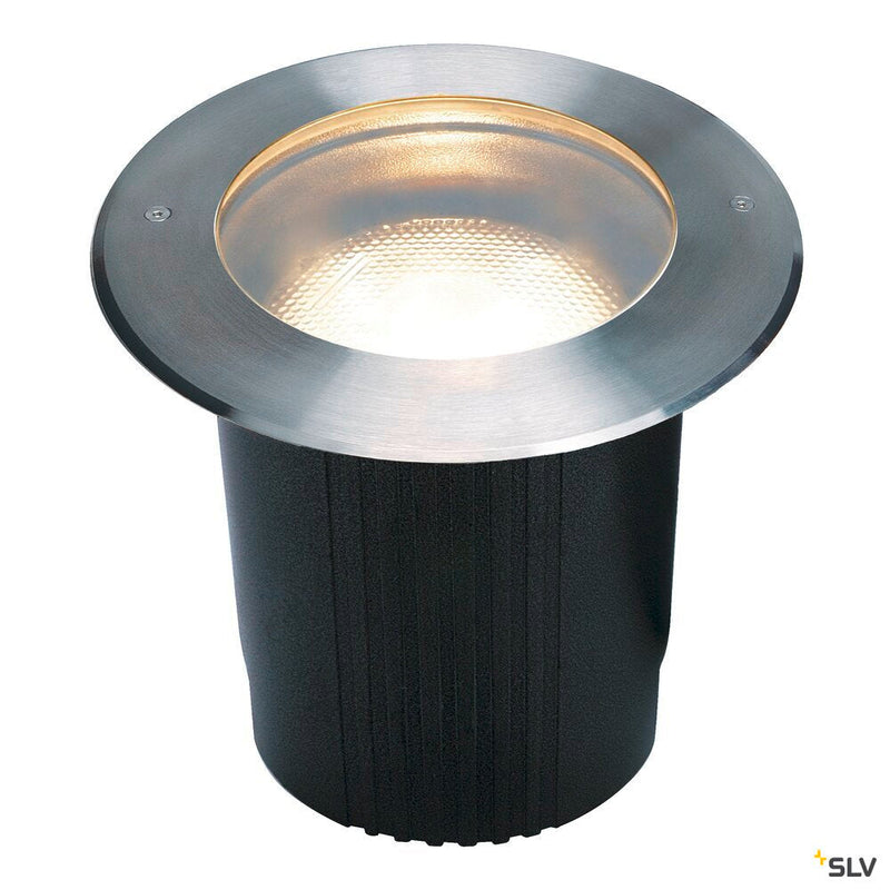 DASAR 215, outdoor inground fitting, TC-(D,H,T,Q)SE, IP67, round, stainless steel 316, max. 80W