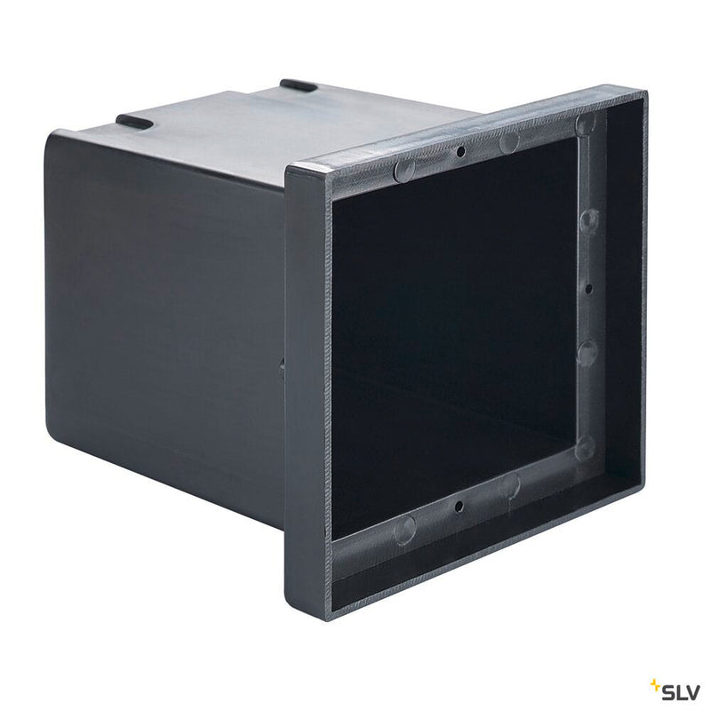 DASAR 70, outdoor inground fitting, QPAR51, IP67, square, stainless steel 304, max. 35W