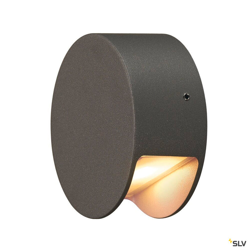 PEMA, wall light, LED, 3000K, anthracite, 3.3 W