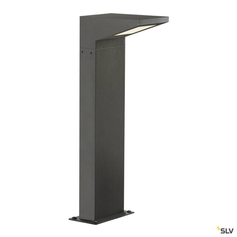 IPERI 50, outdoor floor stand, LED, 4000K, IP44, anthracite, 48 LED, L/W/H 17.4/12.7/50.2 cm