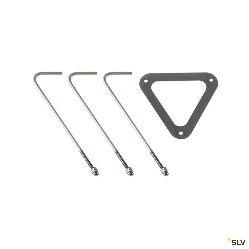 CONCRETE ANCHOR, for PHOTONIA pathway and floor stand, stainless steel