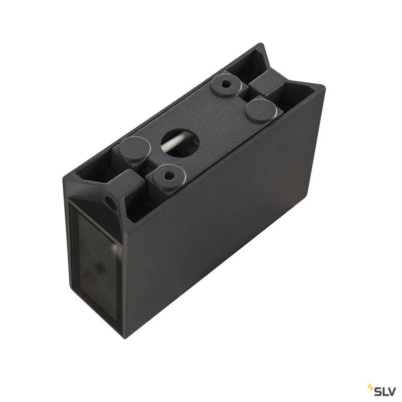 QUAD 2, wall light, LED, 3000K, IP44, square, up/down, anthracite, 6W