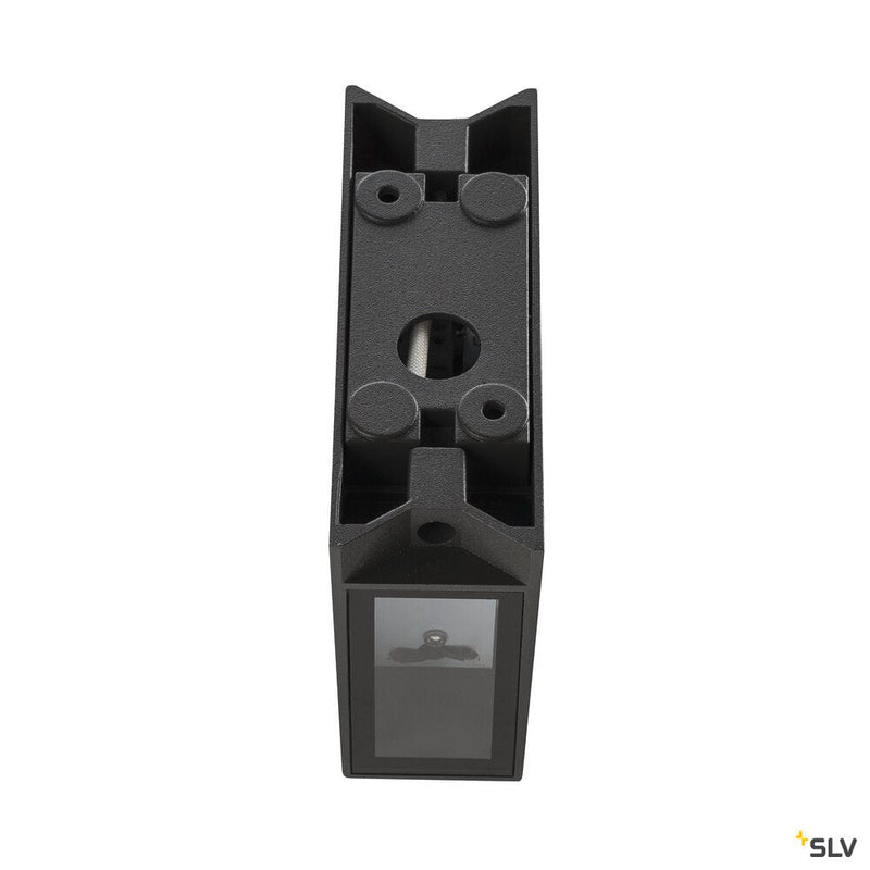 QUAD 2, wall light, LED, 3000K, IP44, square, up/down, anthracite, 6W