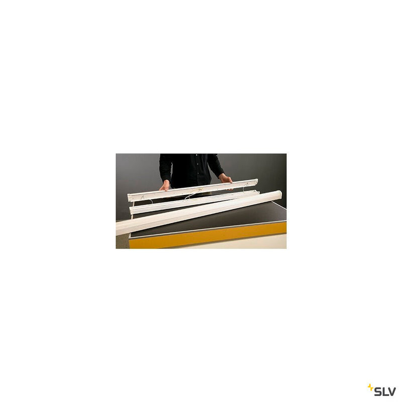 BENA, ceiling light, LED, 4000K, white, L/W/H 150/6.5/7.4 cm