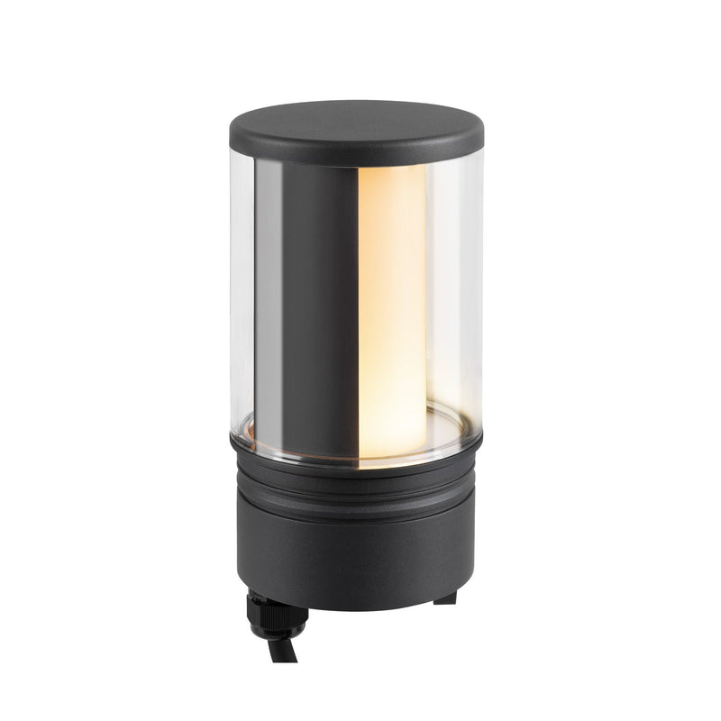 M-POL M Polehead, Shader lamp head, anthracite, 19W, 820/870lm, 2700/3000K, CRI90, DALI