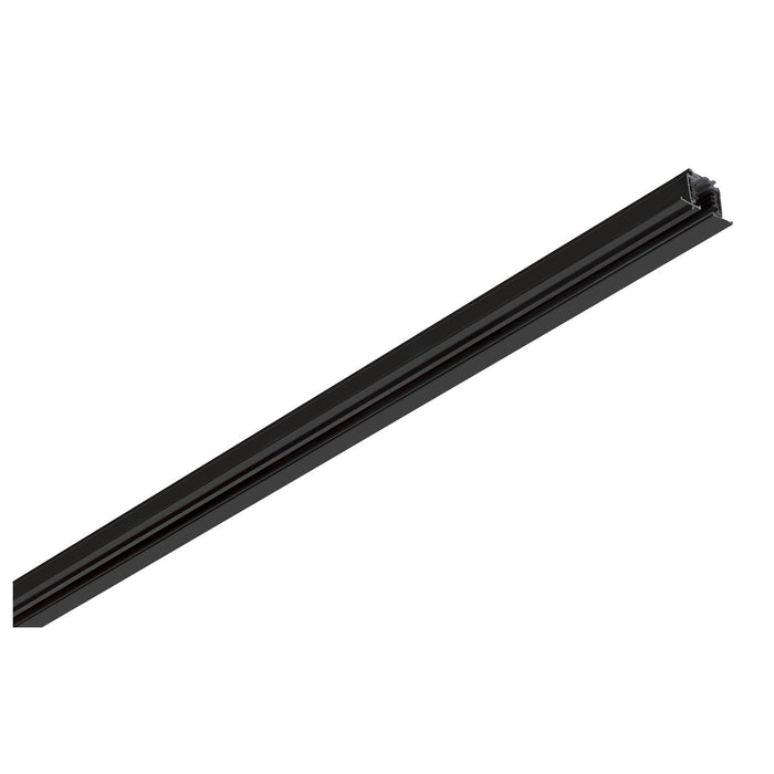 S-TRACK 3-phase mounting track, high-voltage track, 1m, black, DALI