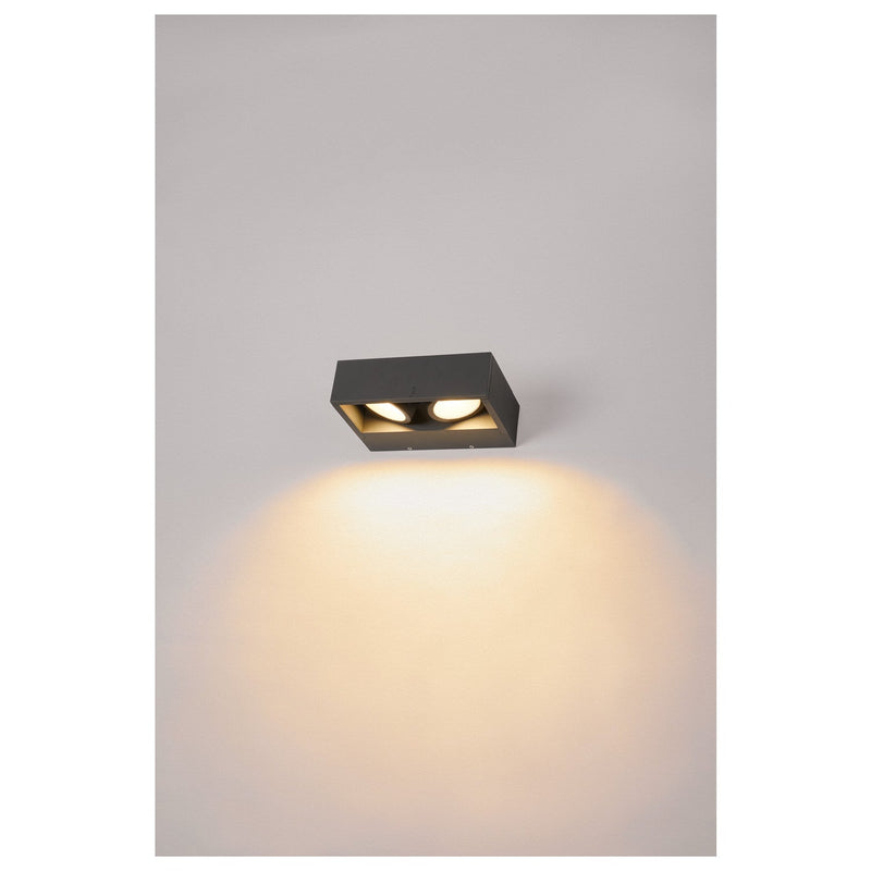 ESKINA FRAME WL double, Wall-mounted light anthracite 27W 2200/2400lm 3000/4000K CRI80 95°