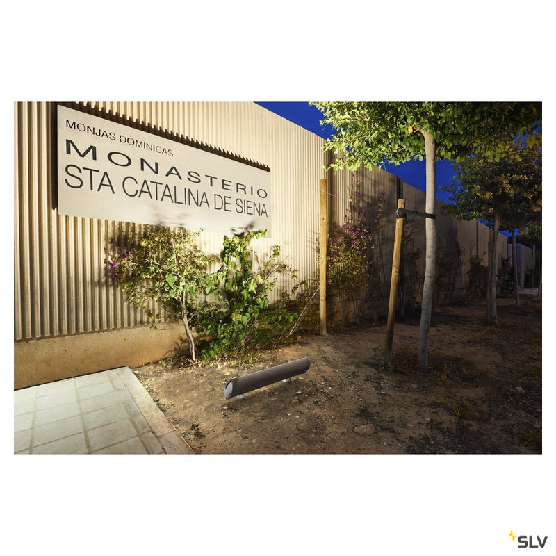 VANO WING SP DALI, Wall-mounted light grey 25W 1400lm 3000K CRI80 120° DALI