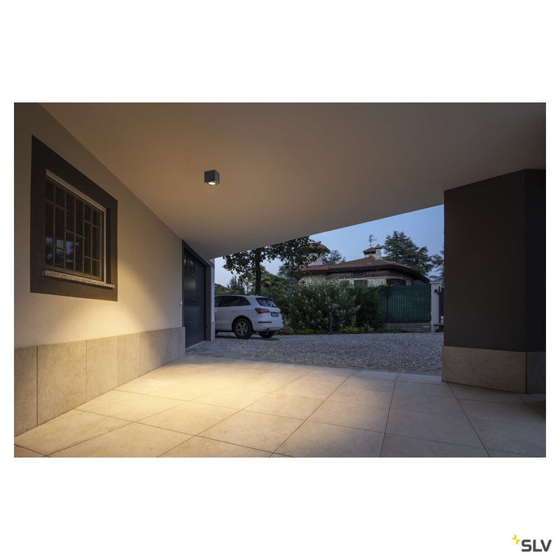 ESKINA FRAME CL single, Ceiling-mounted light anthracite 15W 1100/1200lm 3000/4000K CRI80 95°