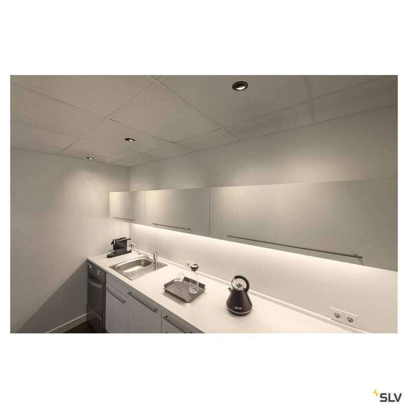 UNIVERSAL DOWNLIGHT MOVE PHASE recessed light, IP20, pivoting, 5/8W, 2700/3000/4000/6500K, 38°, without cover