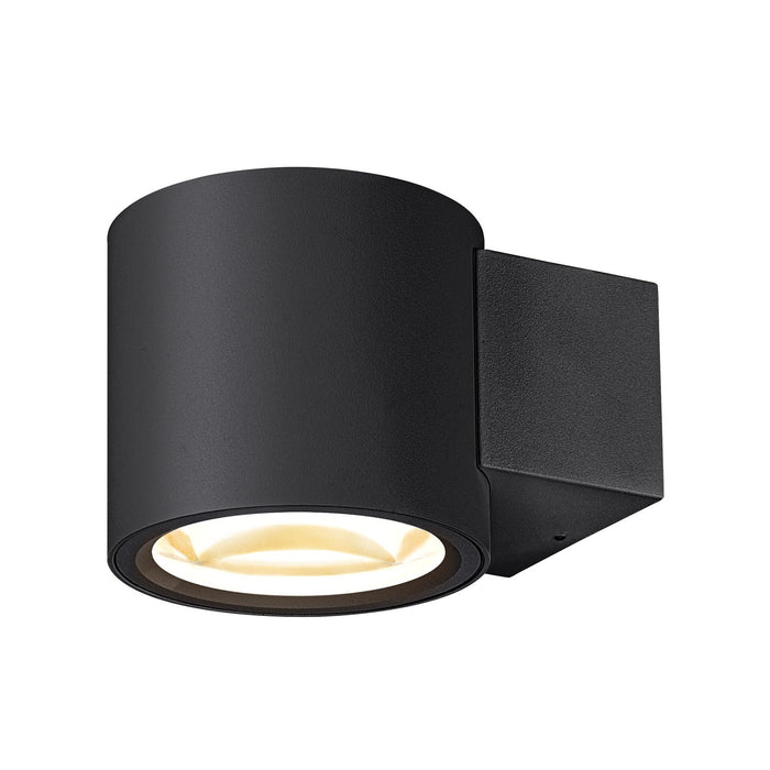 OCULUS WL PHASE, Wall-mounted light black 8.5W 570lm 2000-3000K CRI90 100° Dimmable