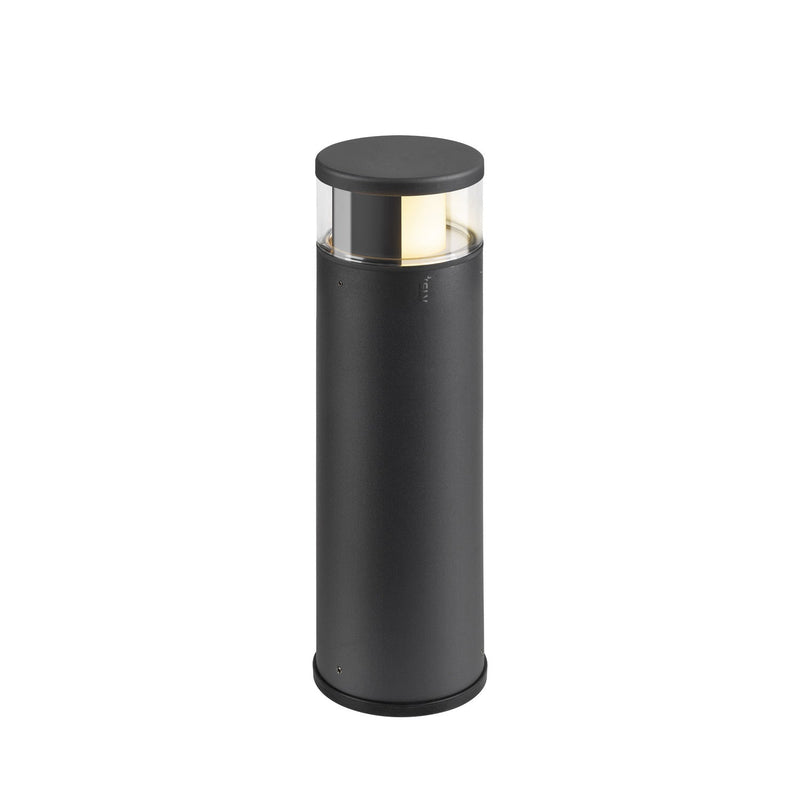 M-POL S Polehead, Shader lamp head, anthracite, 19W, 520/550lm, 2700/3000K, CRI90, DALI