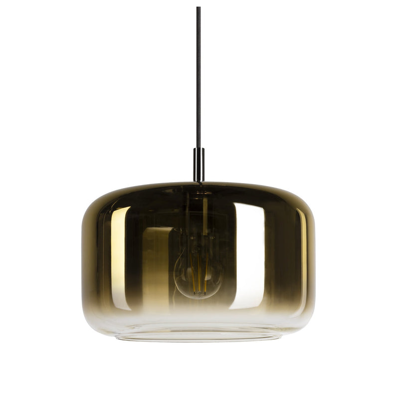 PANTILO 28 PD, E27 pendant light, gold/chrome