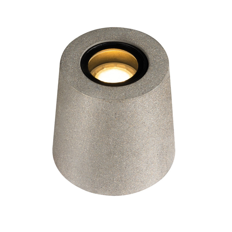CONCRETO FL, Free-standing lamp round GU10 grey 10W