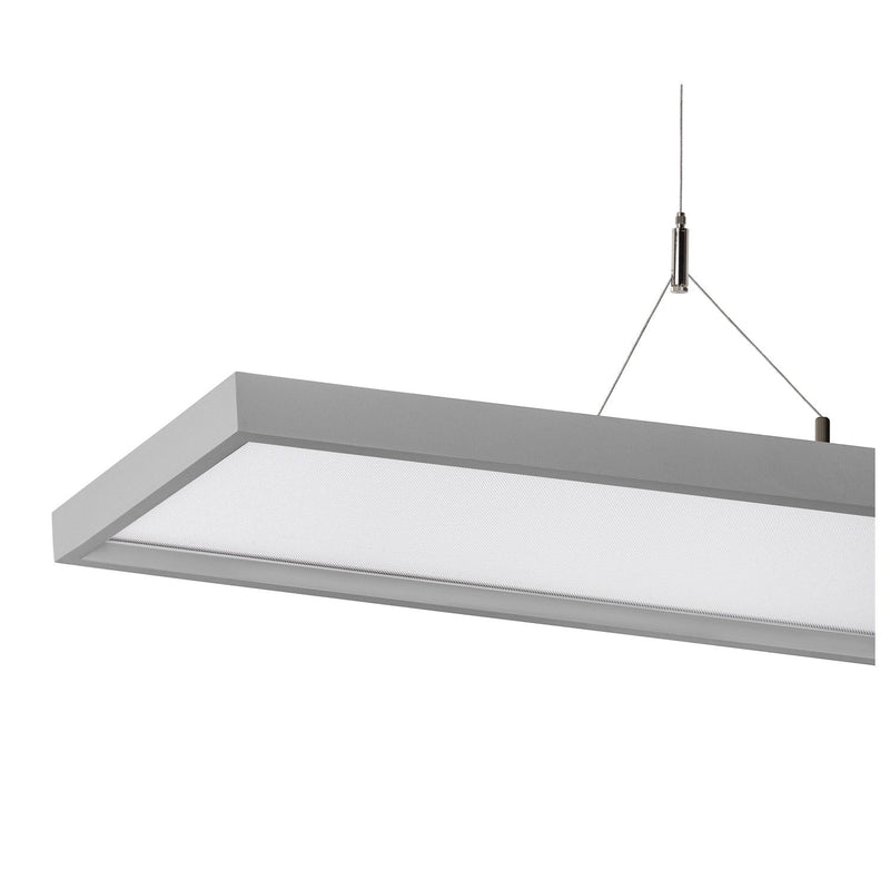 WORKLIGHT PD, Pendant light silverr 57W 5000lm 4000K CRI80 80° DALI