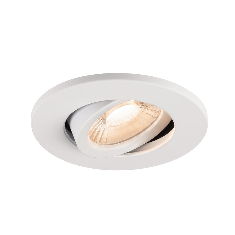 UNIVERSAL DOWNLIGHT Cover, for Downlight IP20, pivoting, round, white
