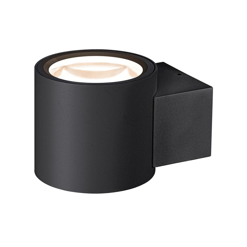 OCULUS WL PHASE, Wall-mounted light black 8.5W 570lm 2000-3000K CRI90 100° Dimmable