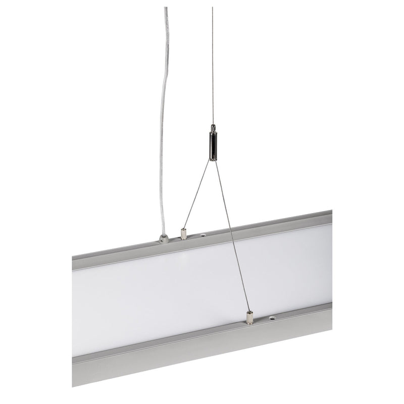 WORKLIGHT PD, Pendant light silverr 57W 5000lm 4000K CRI80 80° DALI