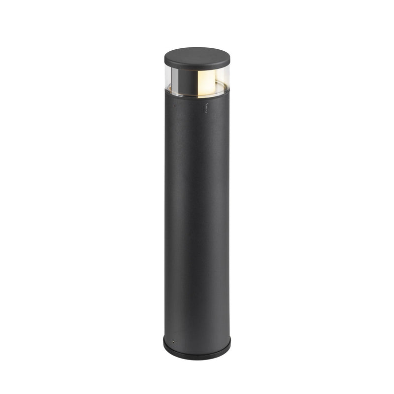 M-POL S Polehead, Shader lamp head, anthracite, 19W, 520/550lm, 2700/3000K, CRI90, DALI