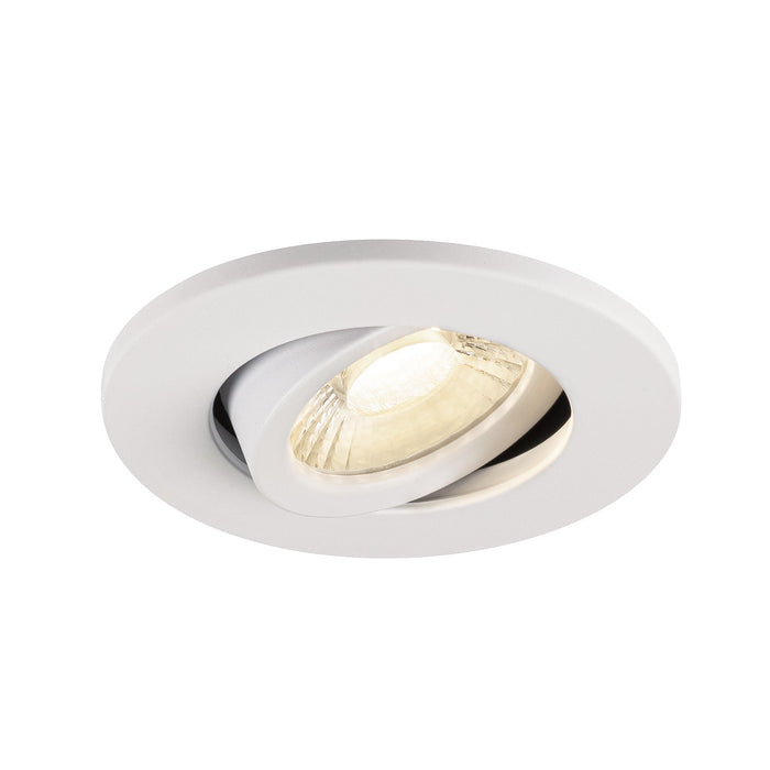 UNIVERSAL DOWNLIGHT Cover, for Downlight IP20, pivoting, round, white