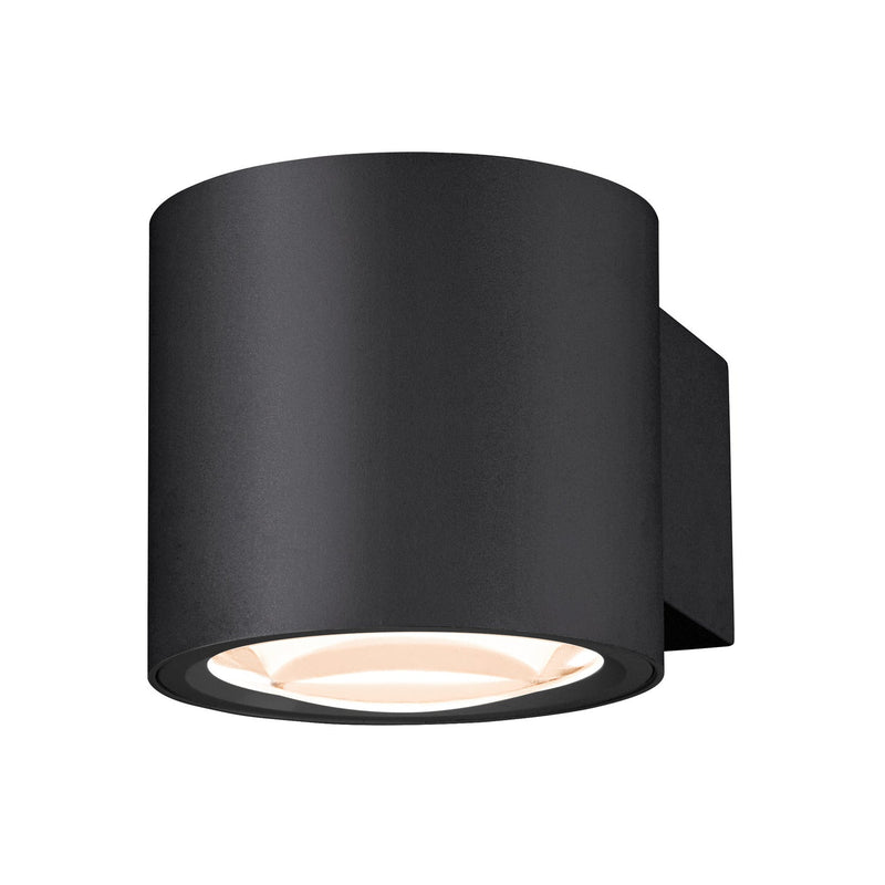 OCULUS WL PHASE, Wall-mounted light black 8.5W 570lm 2000-3000K CRI90 100° Dimmable