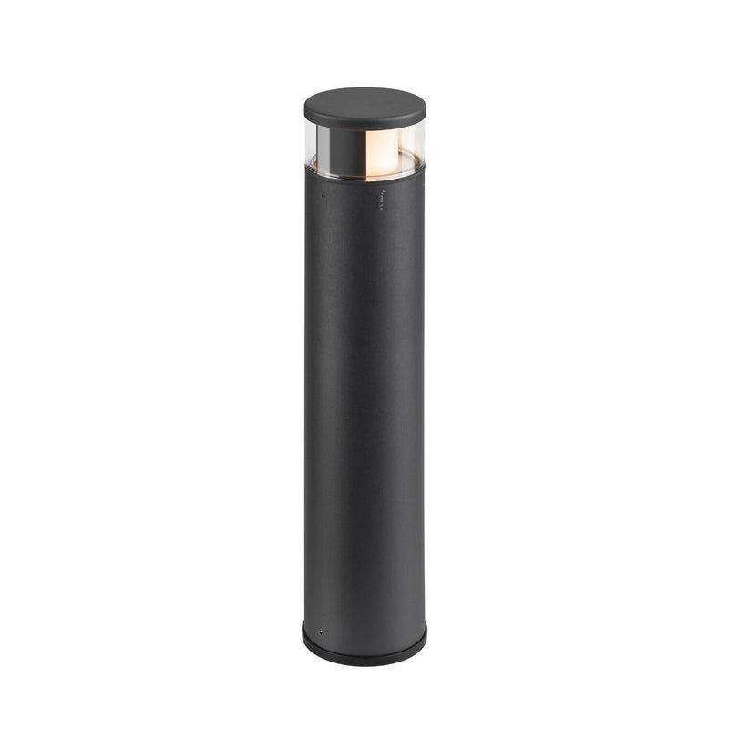 M-POL S Polehead, Shader lamp head, anthracite, 19W, 520/550lm, 2700/3000K, CRI90, DALI