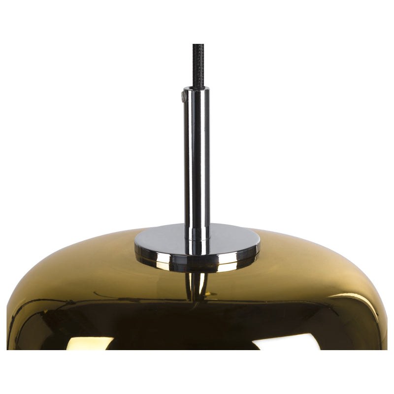 PANTILO 20 PD, E27 pendant light, gold/chrome