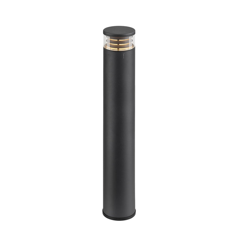 M-POL S Polehead, Louver lamp head, anthracite, 19W, 260/270lm, 2700/3000K, CRI90, DALI