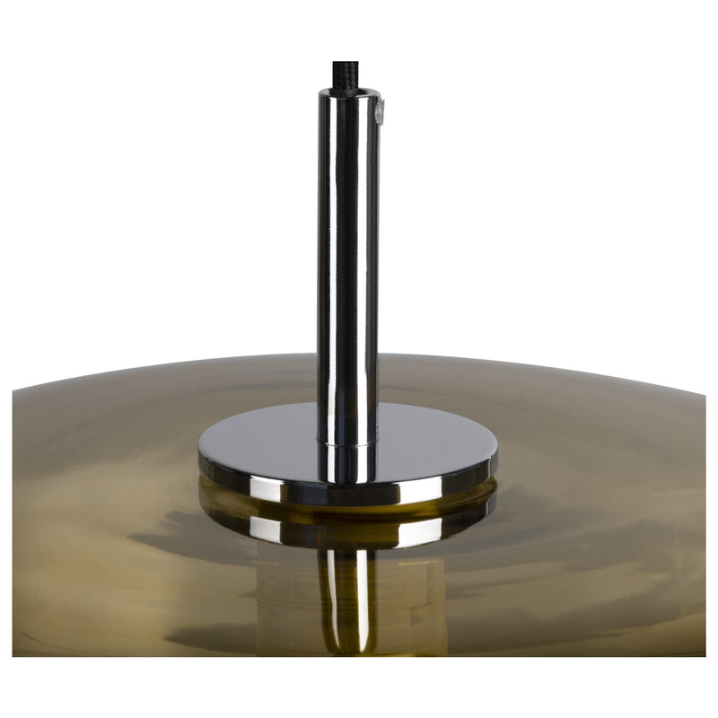 PANTILO 28 PD, E27 pendant light, gold/chrome
