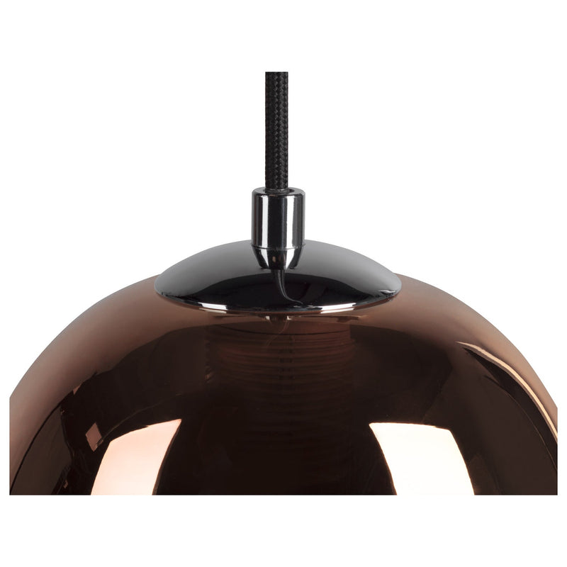 PANTILO OVAL PD, E27 pendant light, brass