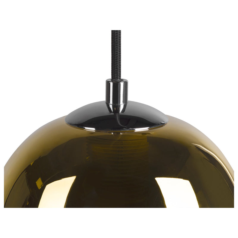 PANTILO OVAL PD, E27 pendant light, gold