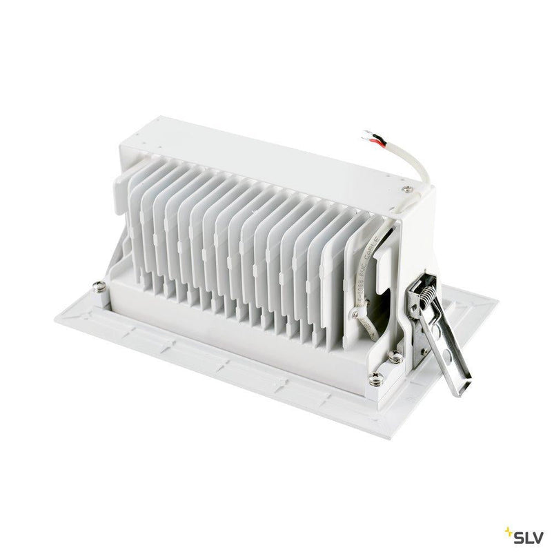 ALAMEA LED Recessed ceiling luminaire, white, 3000K, 45W