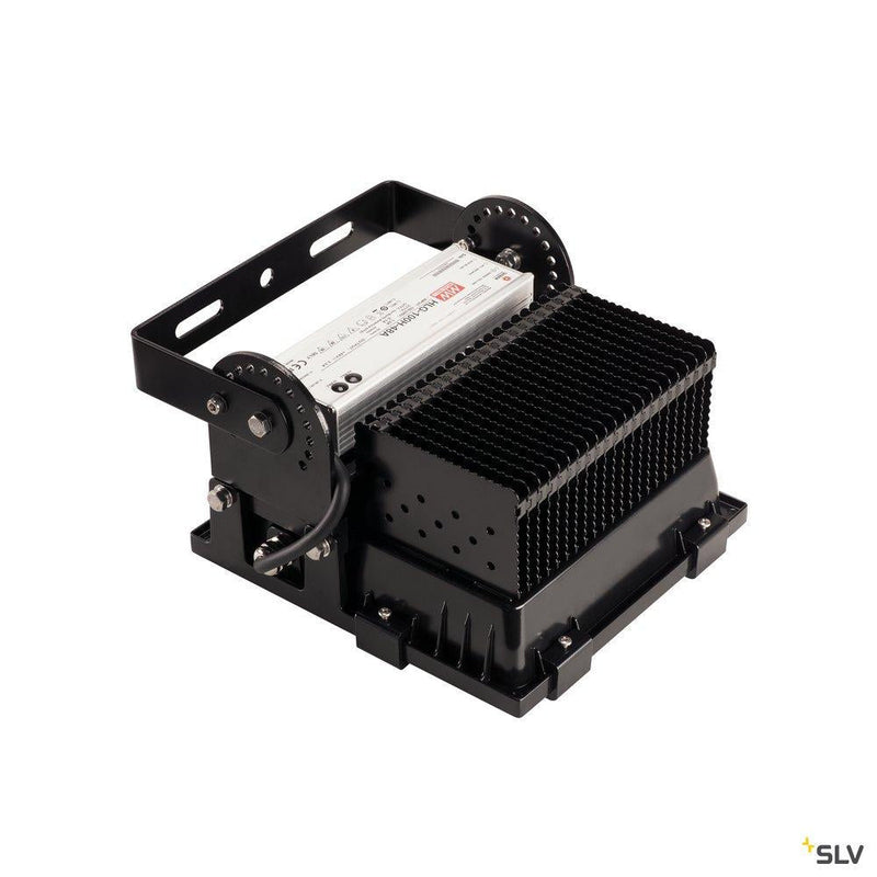DISOS LED Outdoor Flood light, black, 3000K, 100W, IP65