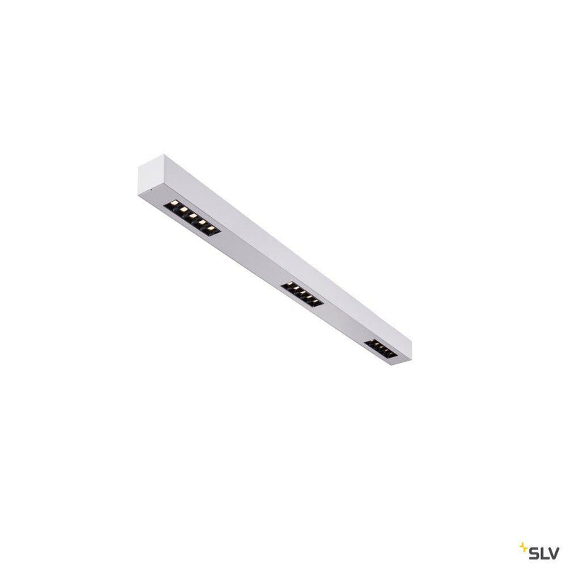 Q-LINE CL, LED Indoor surface-mounted ceiling light, 1m, BAP, silver, 3000K