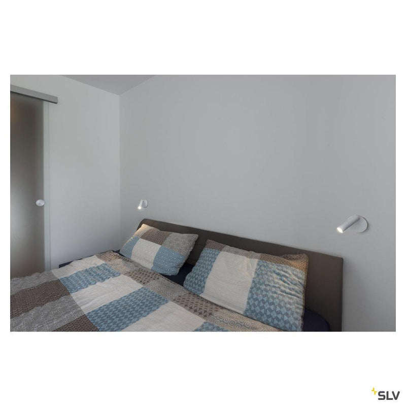 KARPO, wall and ceiling light, single-headed, LED, 3000K, round, white, 7.5W