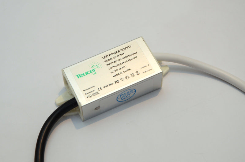 10 watt constant voltage LED driver 24V in IP67.