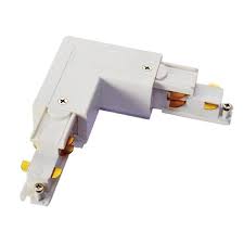Powergear L Connector Right DALI 3 Circuit - White.